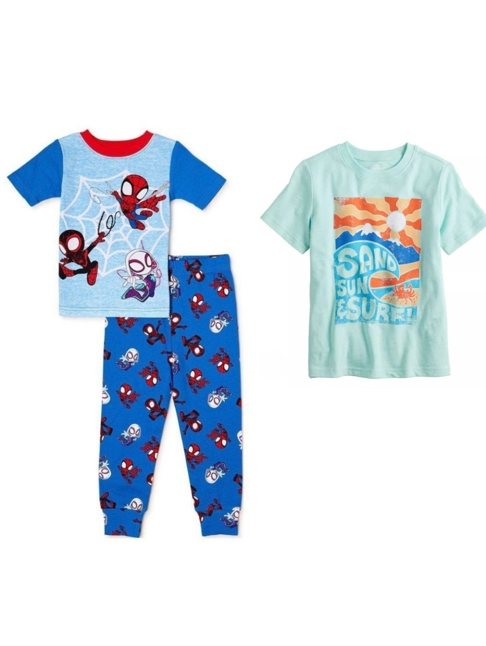 Marvel Spidey/Friends 2-piece Toddler boy pajama set Size 18 Months